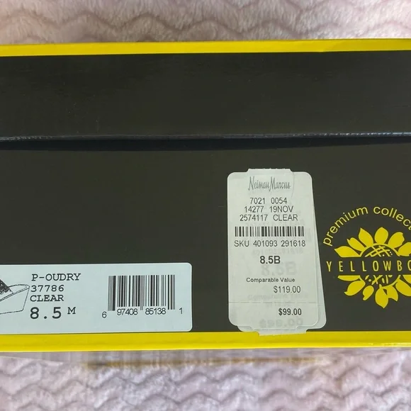 Yellow Box Premium Collection Oudry Silver Beaded Wedge - Picture 9 of 10